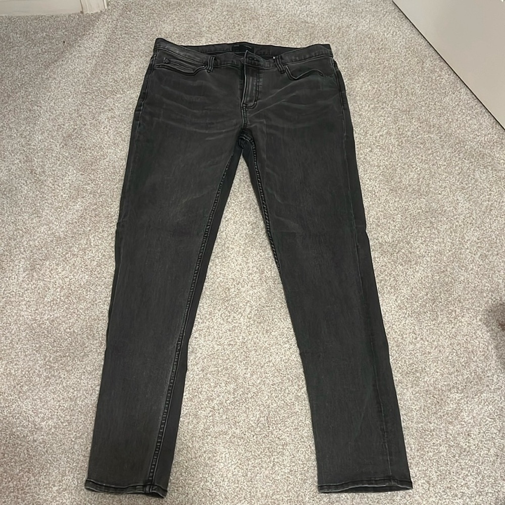Men’s black jeans skinny fit 36x34